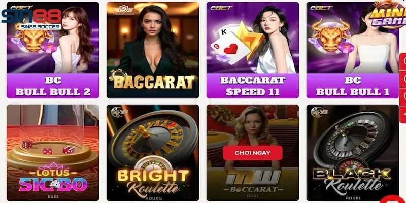 Đánh giá các ưu điểm của Sin88