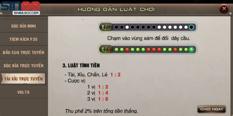 Phương pháp chơi Tài Xỉu xuất sắc không thể bỏ qua